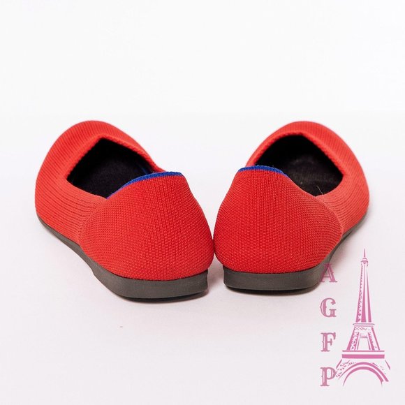 Rothy’s Red Round toes ballet flats - Picture 8 of 16